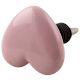 Pink Heart Ceramic Wine Stopper